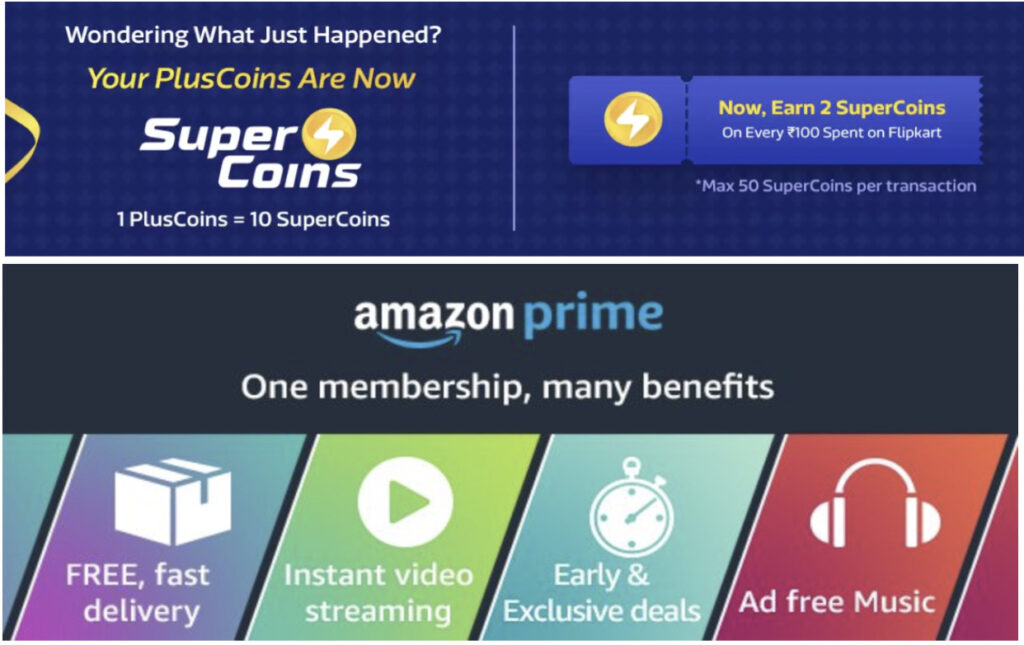 amazon flipkart subscription